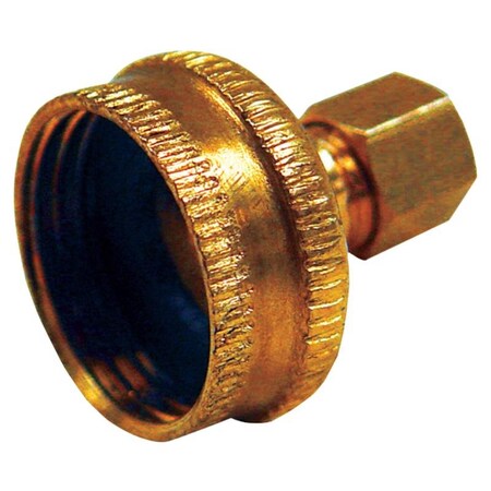 Homeplus+ ATC Brass 3/4 in. D X 1/4 in. D Adapter 1 pk 6JC120110701059